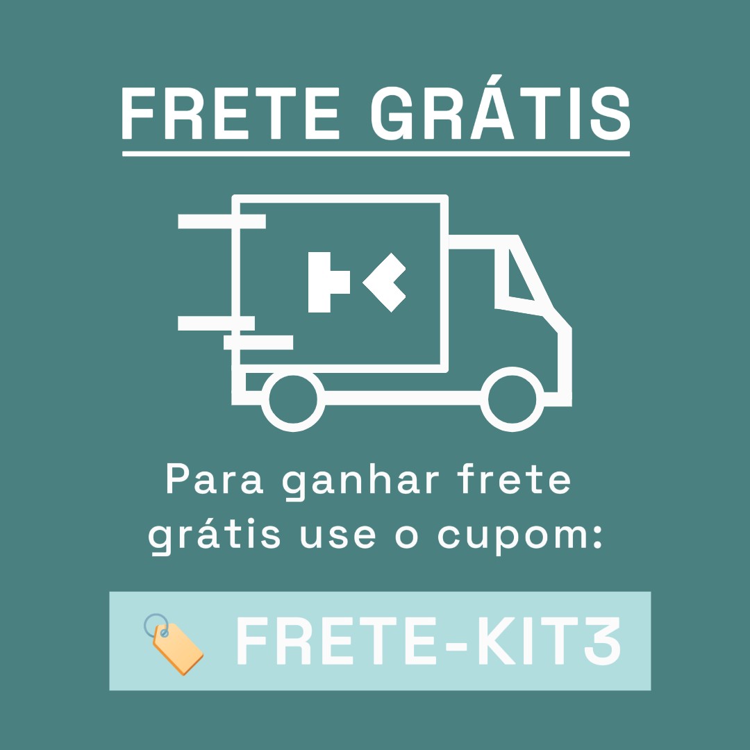 Aplique o cupom: FRETE-KIT3