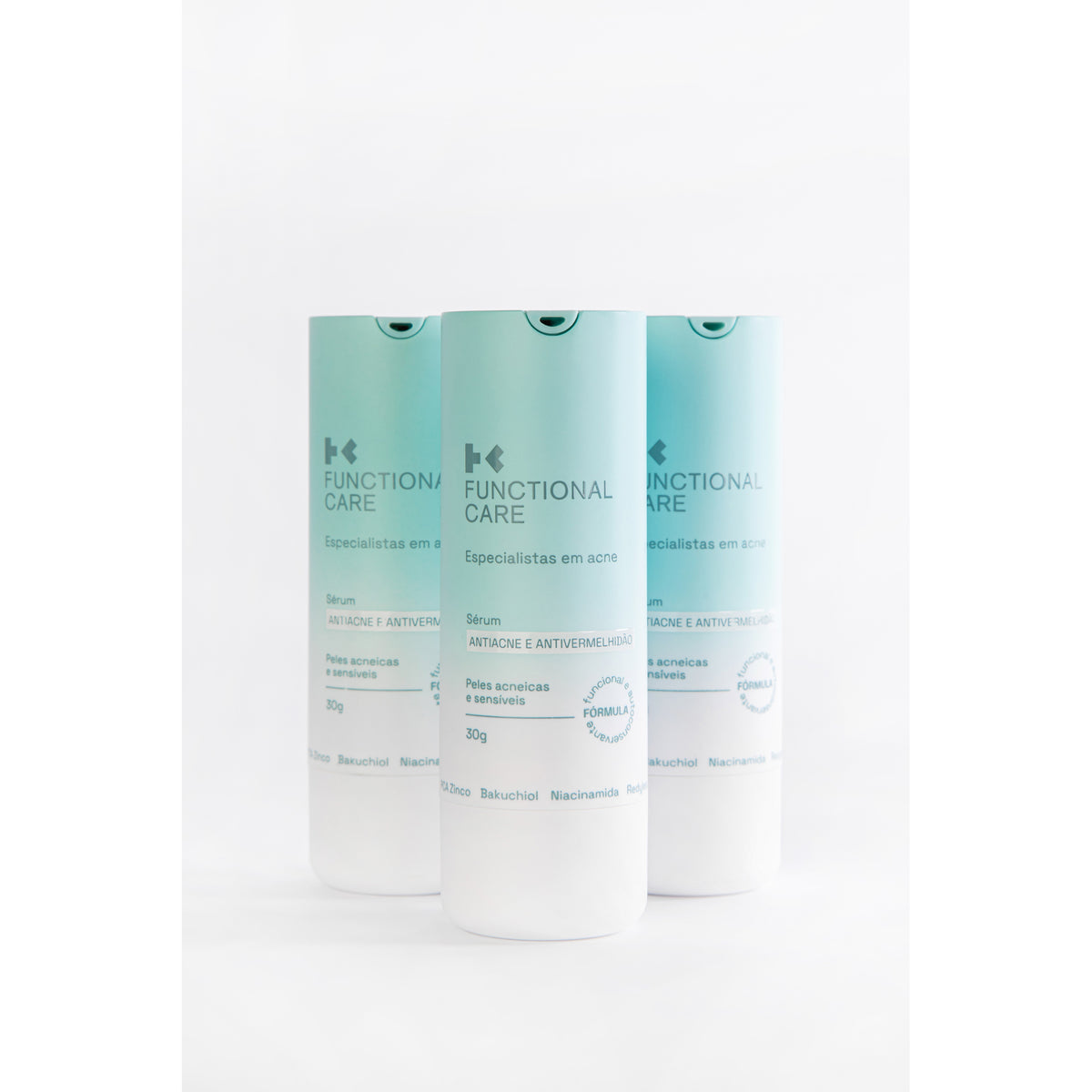 Kit 3 Sérum Antiacne e Antivermelhidão