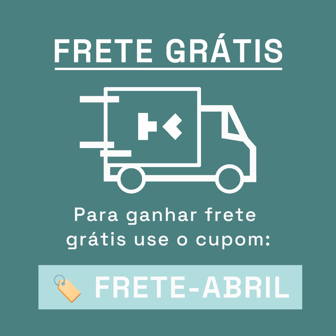 Aplique o cupom: FRETE-ABRIL