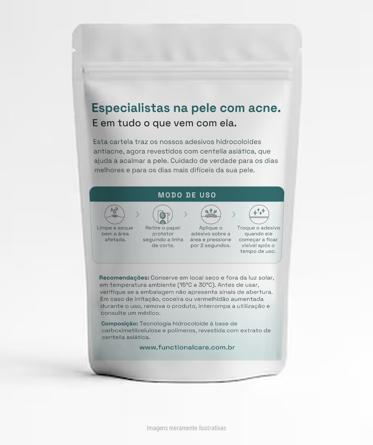 Kit 3 Adesivos Hidrocolóides Antiacne